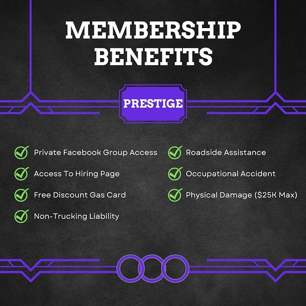 Prestige Membership Benefits